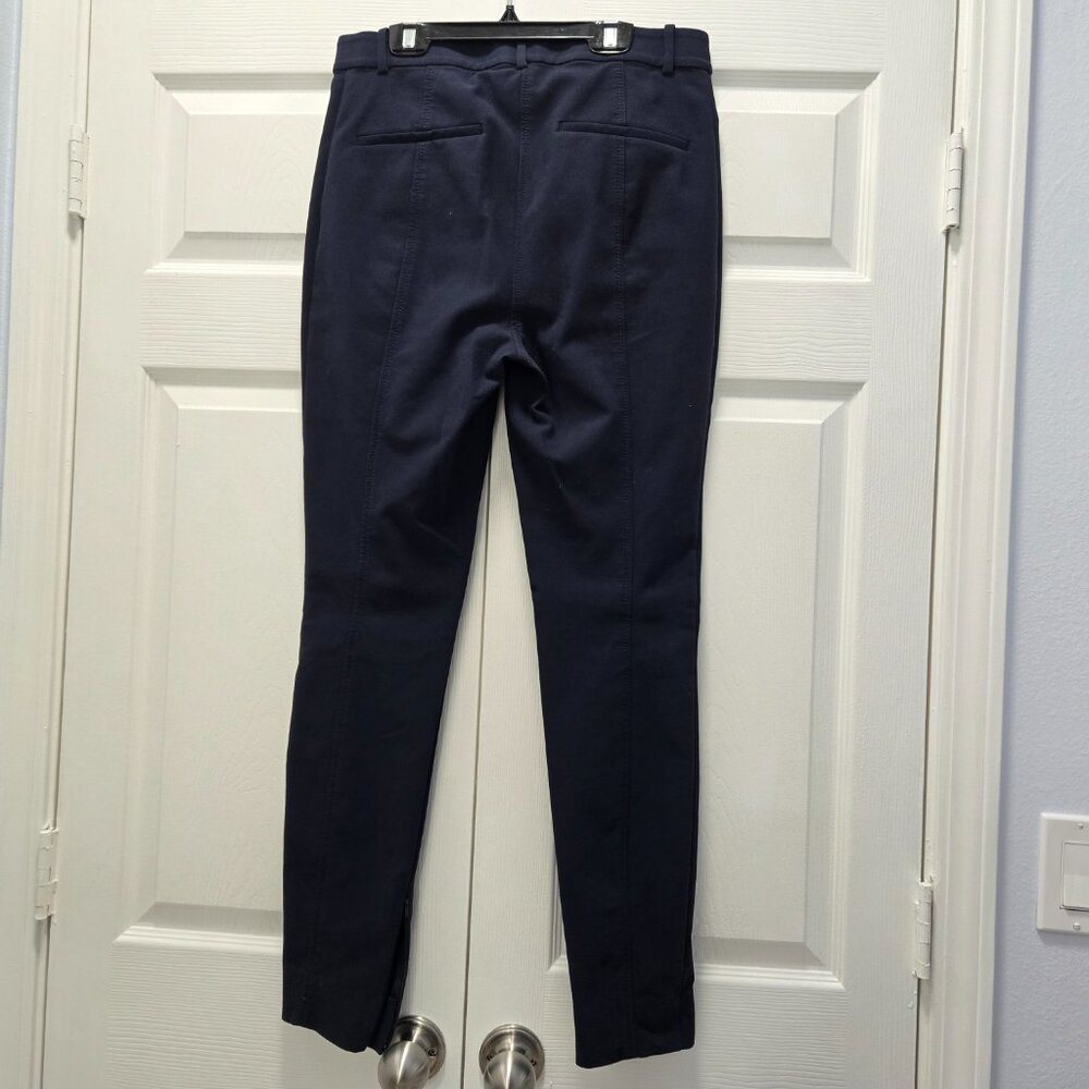 MM LaFleur Navy Curie PowerStretch Pant Size 8 - Picture 3 of 4